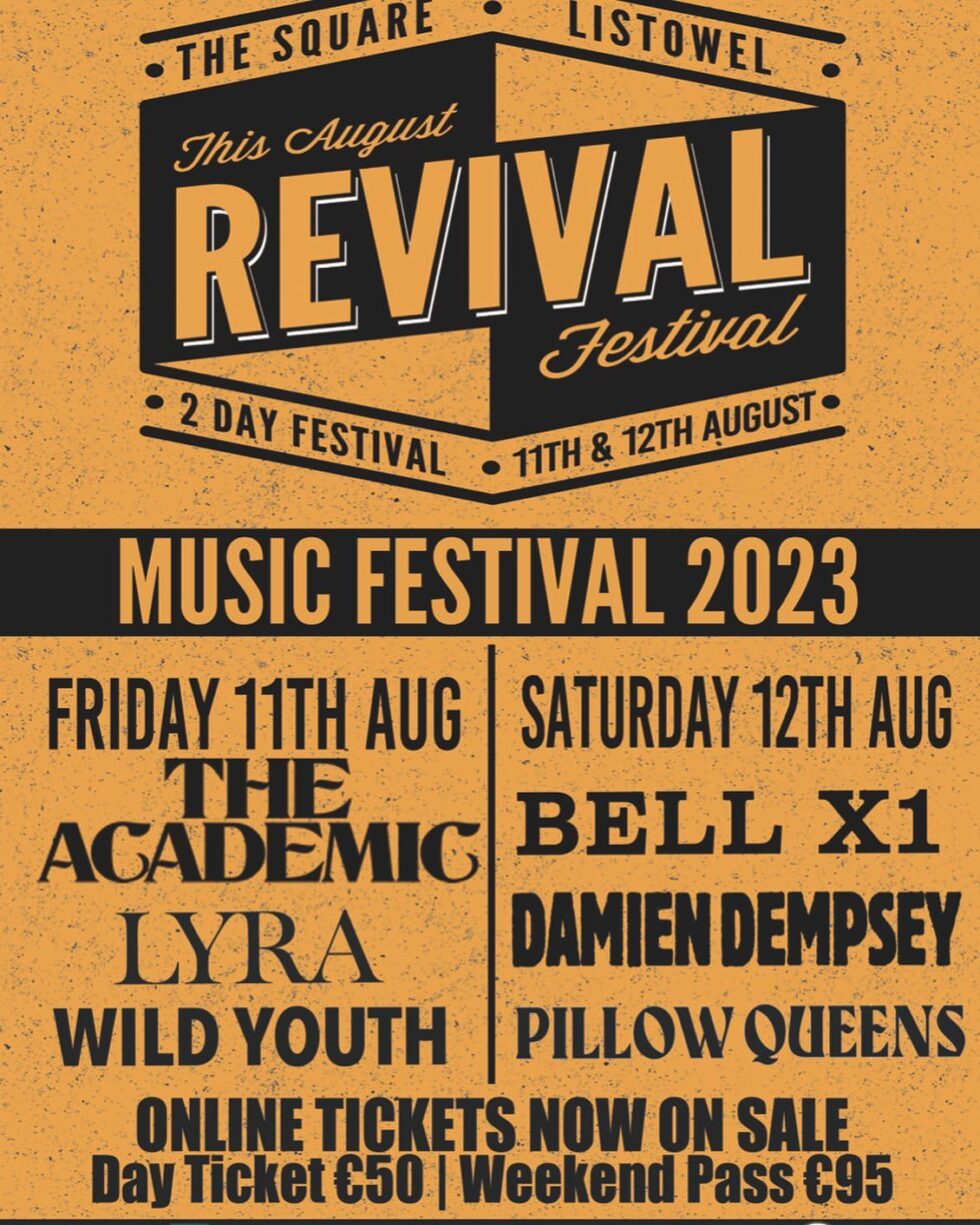Revival Music Festival Listowel